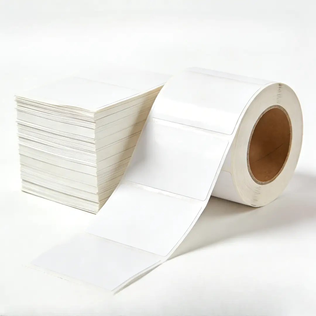 Modern self-adhesive label production with precision coating technology at XIYONG.