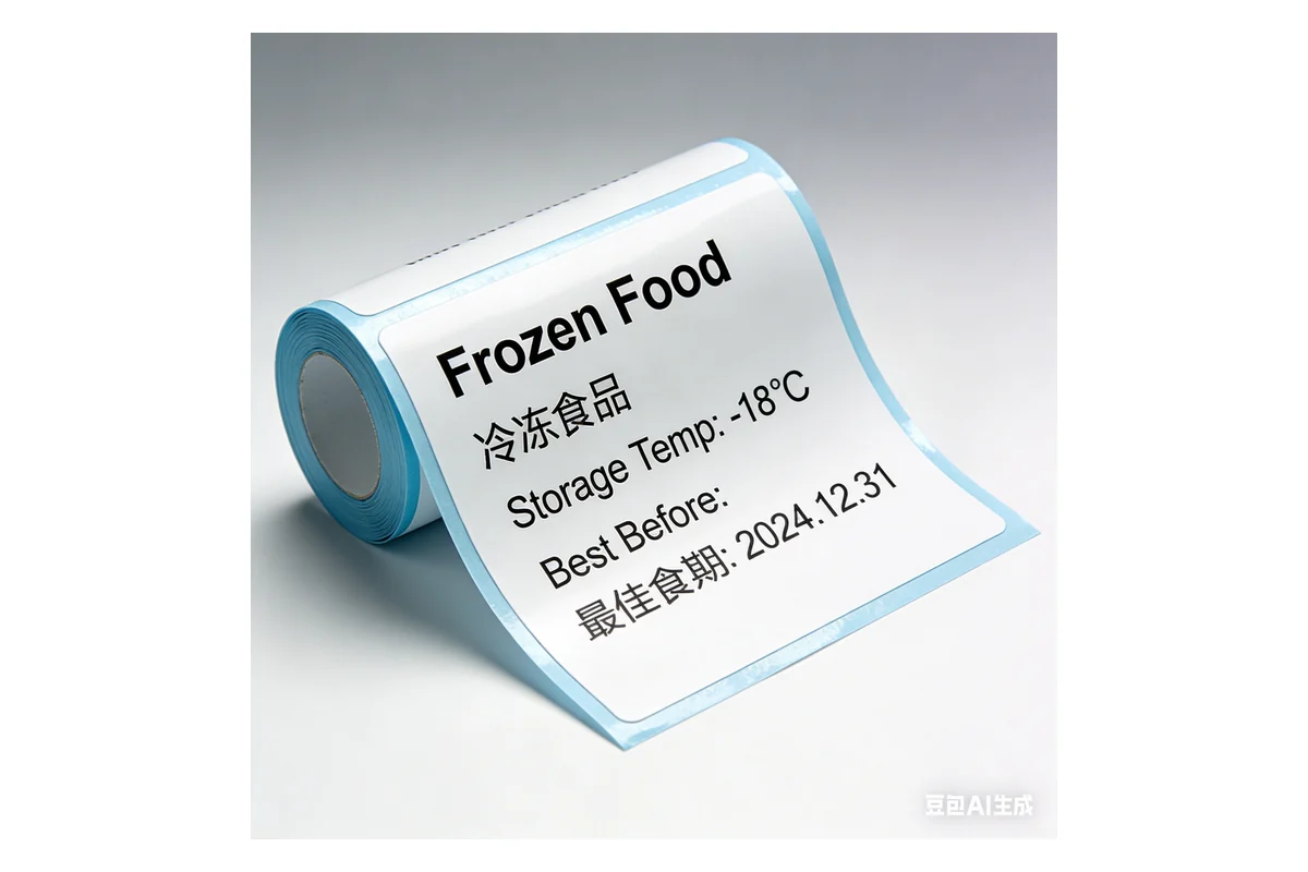 freezer label material for cold chain logistics label selection
