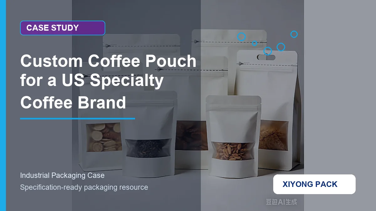Aroma protection, degassing valve control, high-barrier laminate review, and retail-ready print finish for coffee brands.