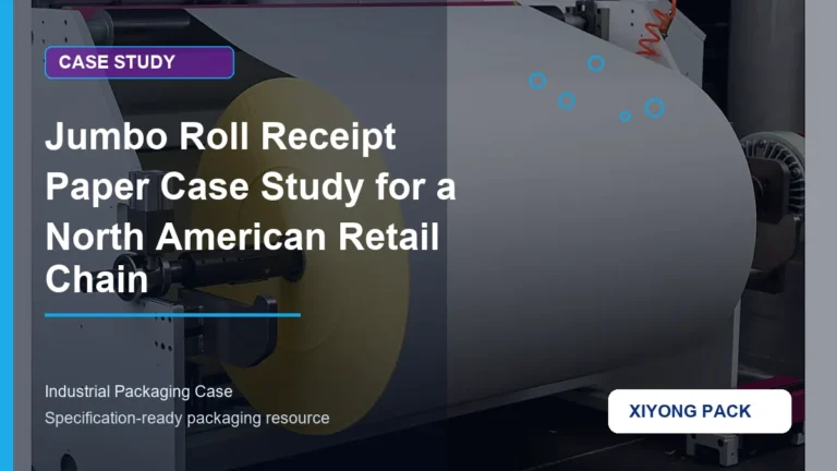 Jumbo Roll Receipt Paper Case Study for a North American Retail Chain