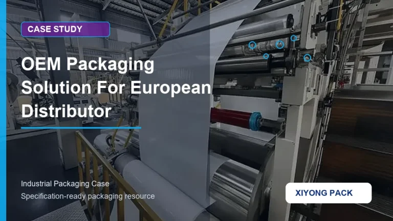 OEM Packaging Solution For European Distributor