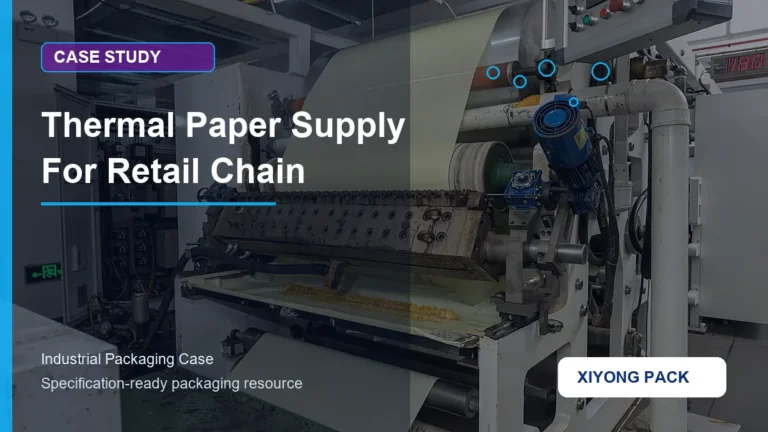 Thermal Paper Supply For Retail Chain