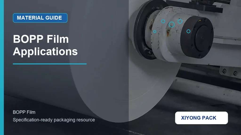 BOPP Film Applications for bopp film buyers