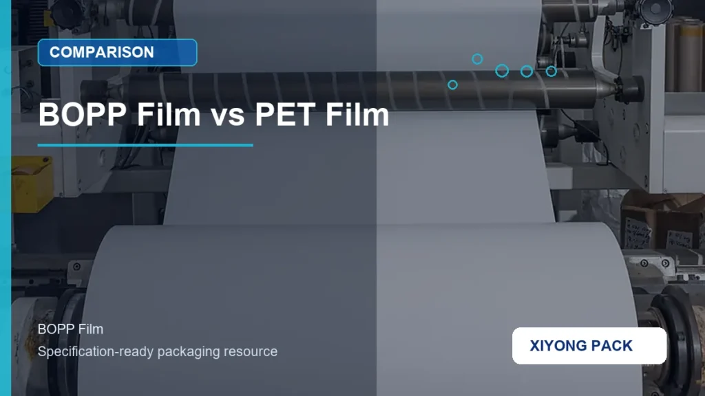 BOPP Film vs PET Film for bopp film buyers