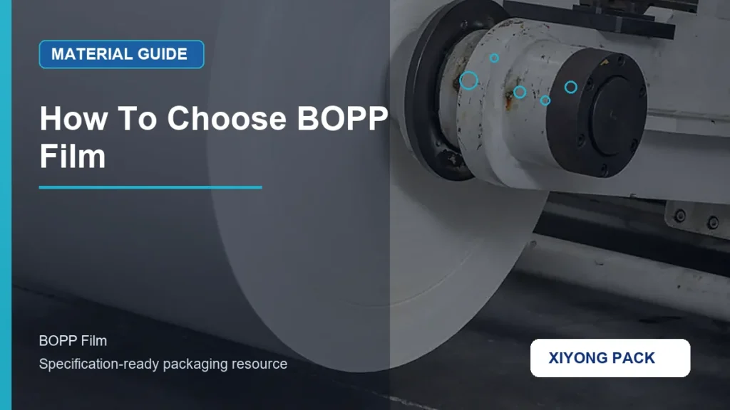 How To Choose BOPP Film for bopp film buyers