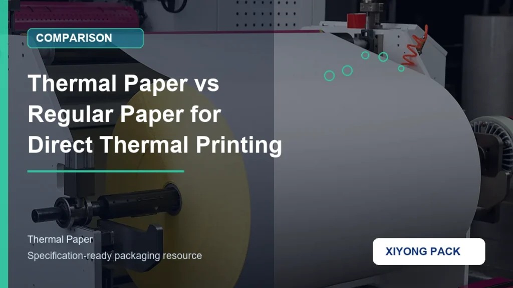 Thermal Paper vs Regular Paper for Direct Thermal Printing for thermal paper buyers