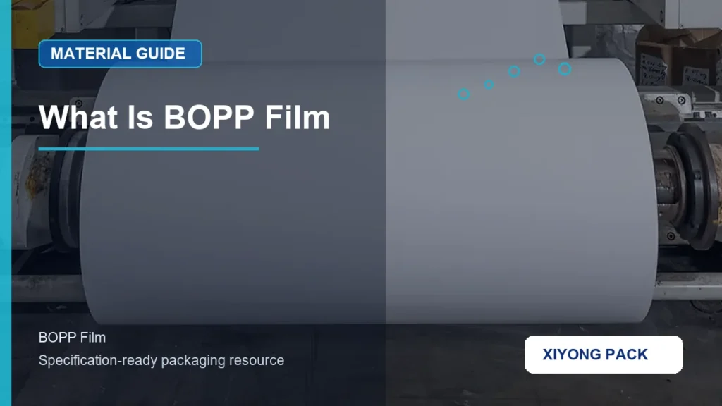 What Is BOPP Film for bopp film buyers