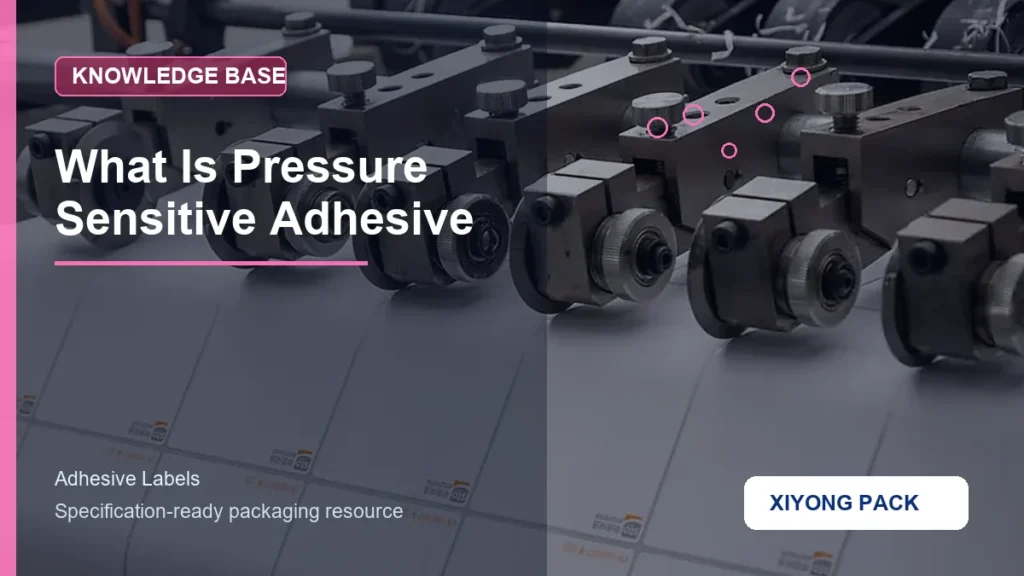 What Is Pressure Sensitive Adhesive for adhesive labels buyers