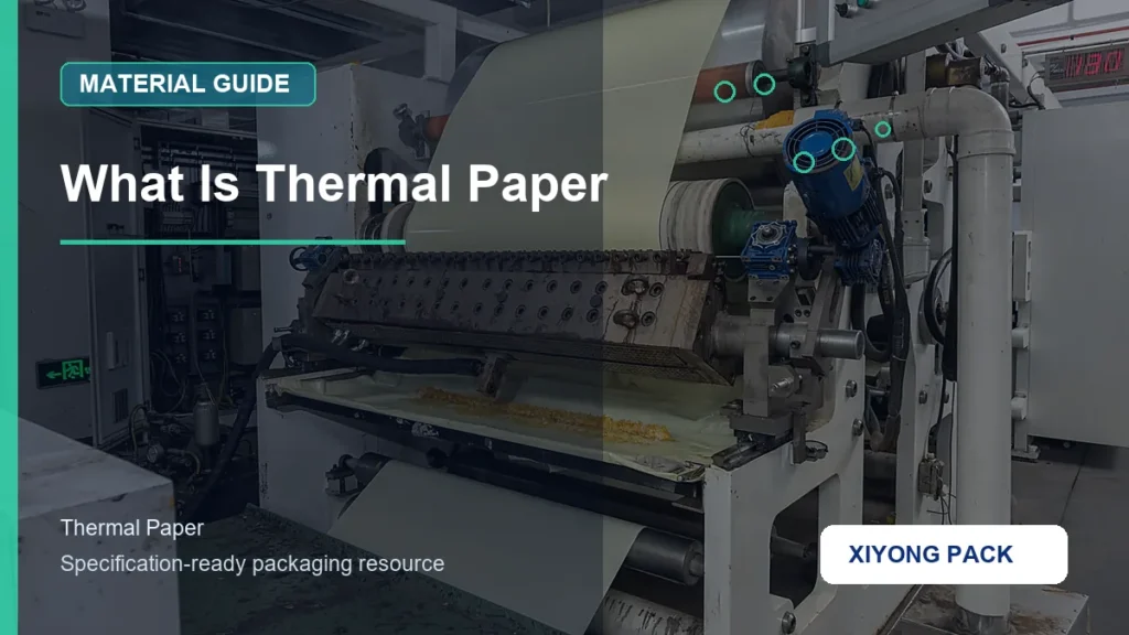 What Is Thermal Paper for thermal paper buyers