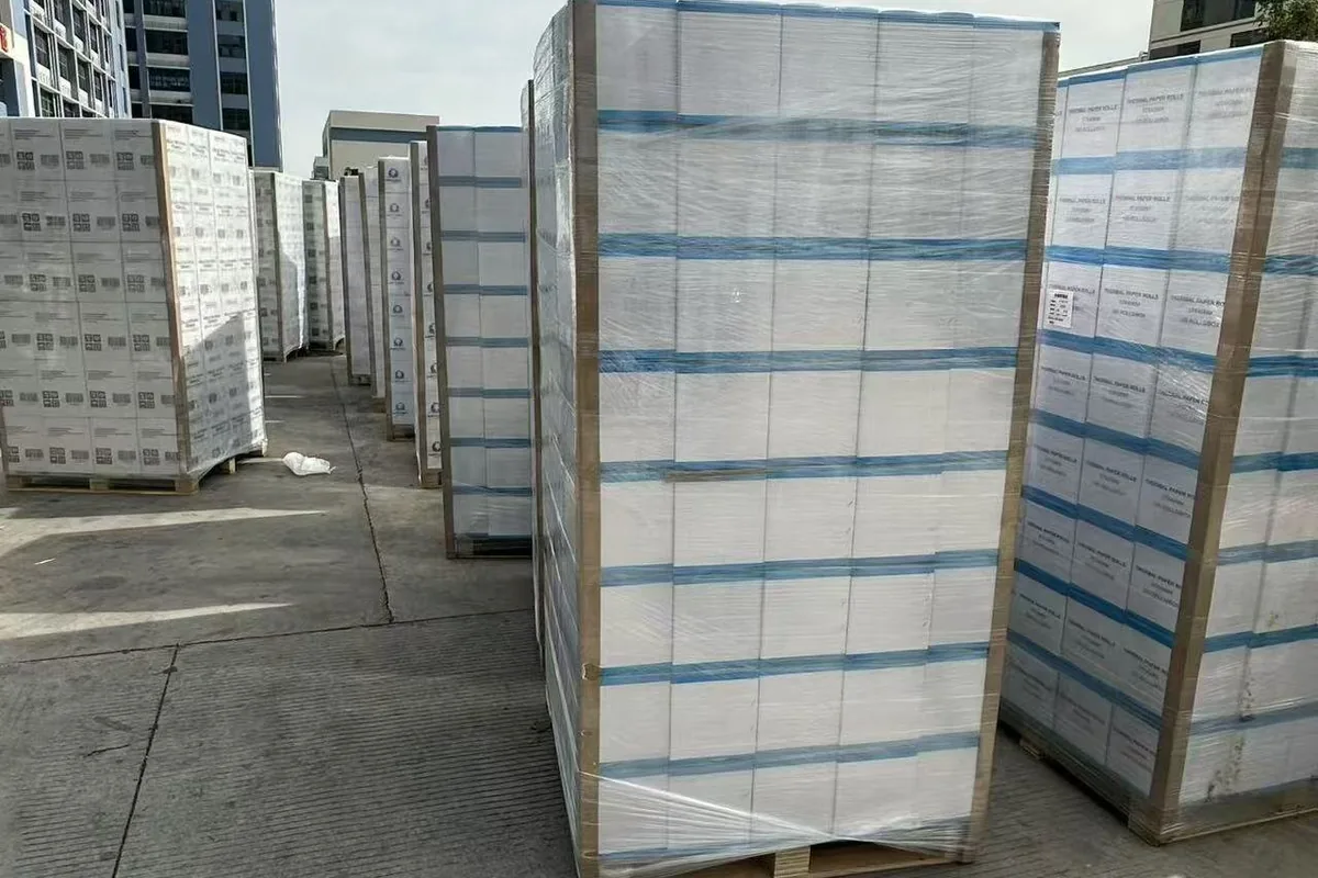 export pallet packing for packaging rolls